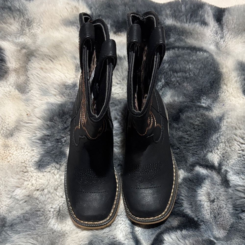 Black Western Cowboy Boots